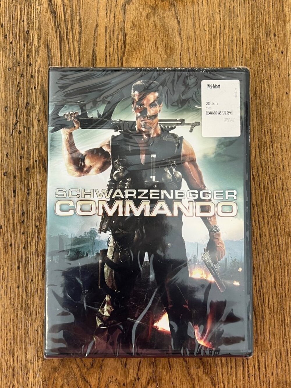 Commando 1985 Movie DVD Action Arnold Schwarzenegger Rae Dawn Chong New Sealed